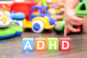 ADHD in blocks for children